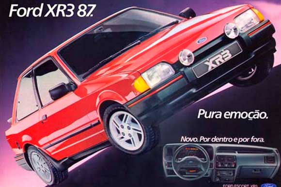 Ford Escort XR3 1.6 Álcool 1987