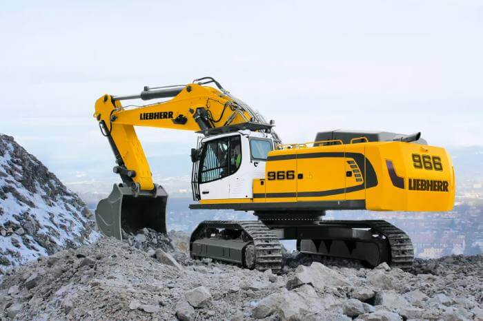 Escavadeira Liebherr R 966 Litronic