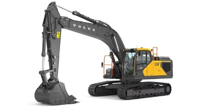 escavadeira Volvo EC260